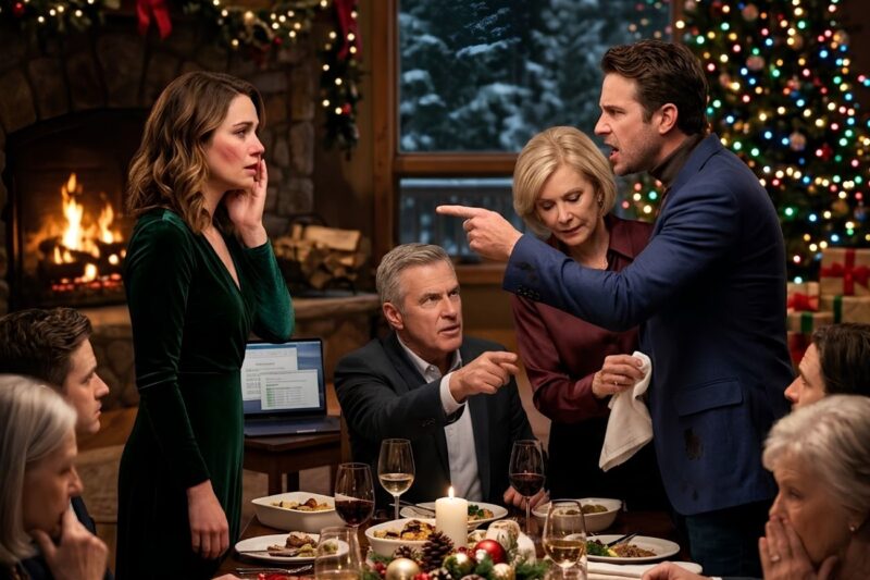 My Brother Slapped Me At Christmas Dinner And Yelled, “Are You Blind?”After I Accidentally 