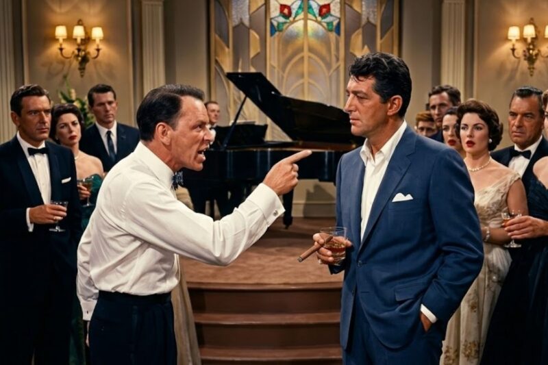 Frank Sinatra Called Dean Martin a Drunk in Front of 300 People—Dean’s Response Put Him on His KNEE