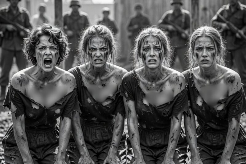 “We Won’t Take Our Clothes Off!”—German Guards’ Next Move Shocked American ‘Comfort Girl’ POWs
