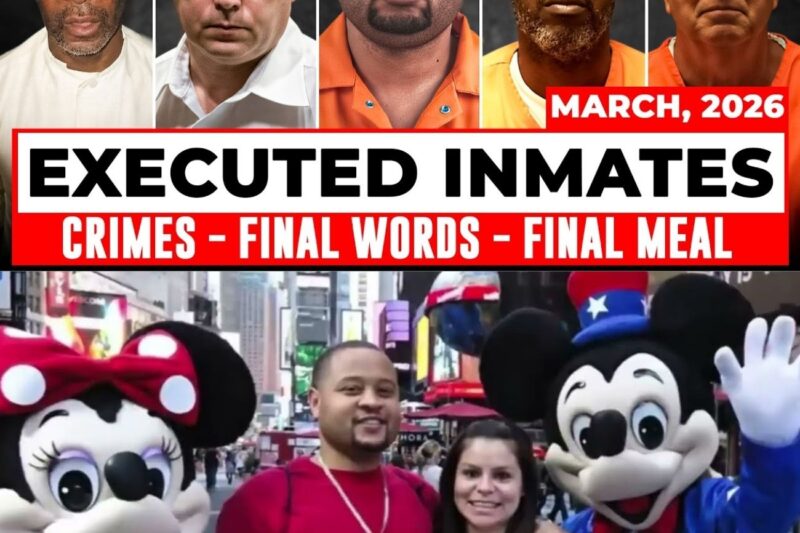 All PRISONERS EXECUTED in March 2026 (US): Last Meals & Final Words