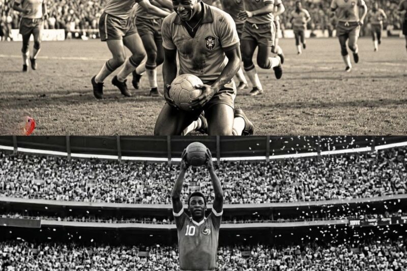 This Is Pelé. He Learned to Play With a Sock Full of Newspaper. Then He Won Three World Cups.