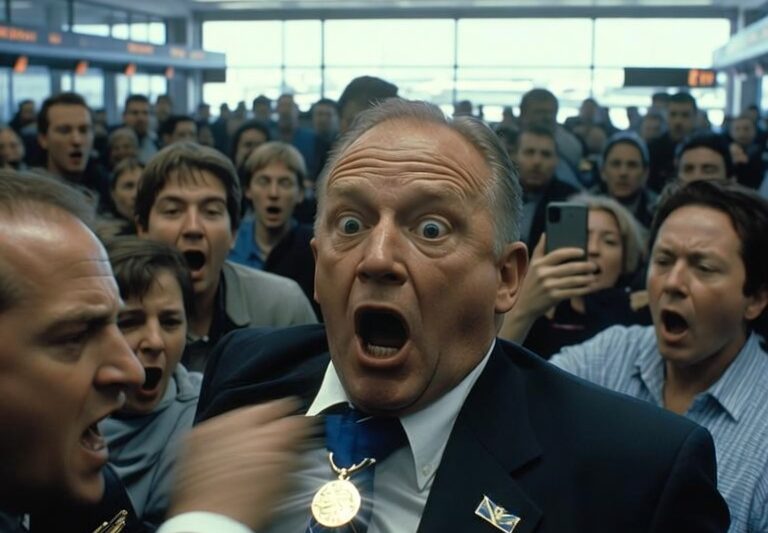 A Stranger Ripped the Medal Off His Jacket—Seconds Later, O’Hare Airport Went Into Lockdown