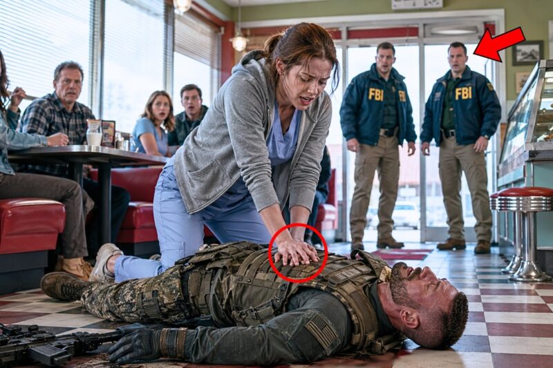 Everyone Thought the Quiet New Nurse Was Too Young to Handle a Critical SEAL Emergency — But in Just Four Minutes, She Did What the Entire Trauma Team Couldn’t, Saved His Life with a Technique No Civilian Was Supposed to Know, and Left the Hospital Frozen in Silence When Federal Agents Arrived, Flashed Their Badges, Shut Down the Room, and Asked One Chilling Question That Changed Everything: “Where Did You Learn That?”