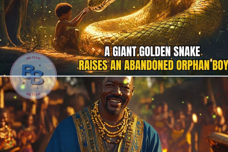 A Giant Golden SNAKE Raises An Abandoned Orphan Boy — What It Does For Him May Shock You