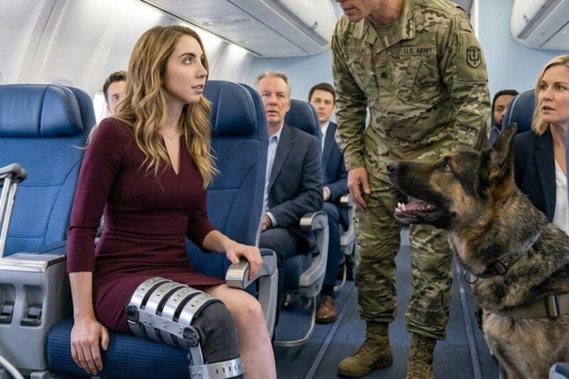 Passengers Panicked Mid-Flight—Then a Navy SEAL’s K9 Barked at a One-Legged Woman and Exposed the Truth