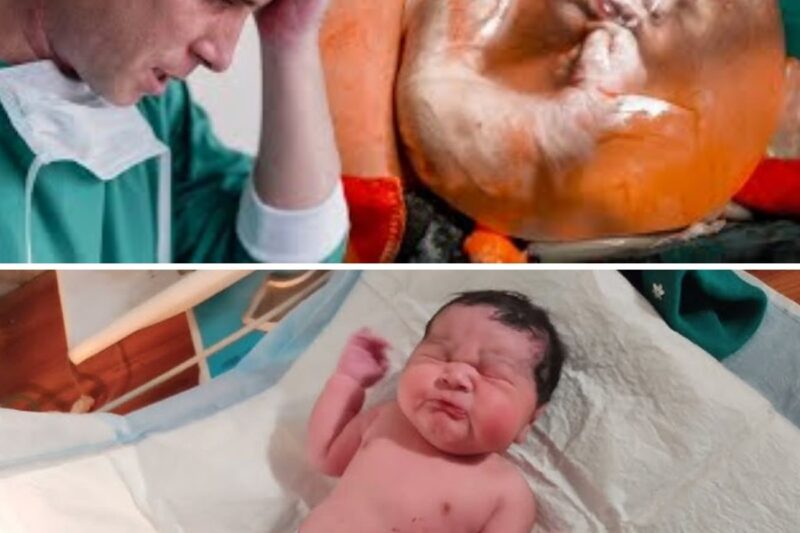 Doctors spend 1 WEEK trying to deliver a baby. When he’s born, they are SHOCKED by Baby’s Appearance