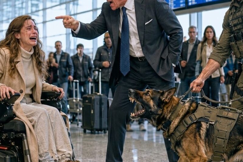 Airport Staff Mocked a Disabled Woman—Then a Navy SEAL’s K9 Stepped Forward and Exposed the Truth