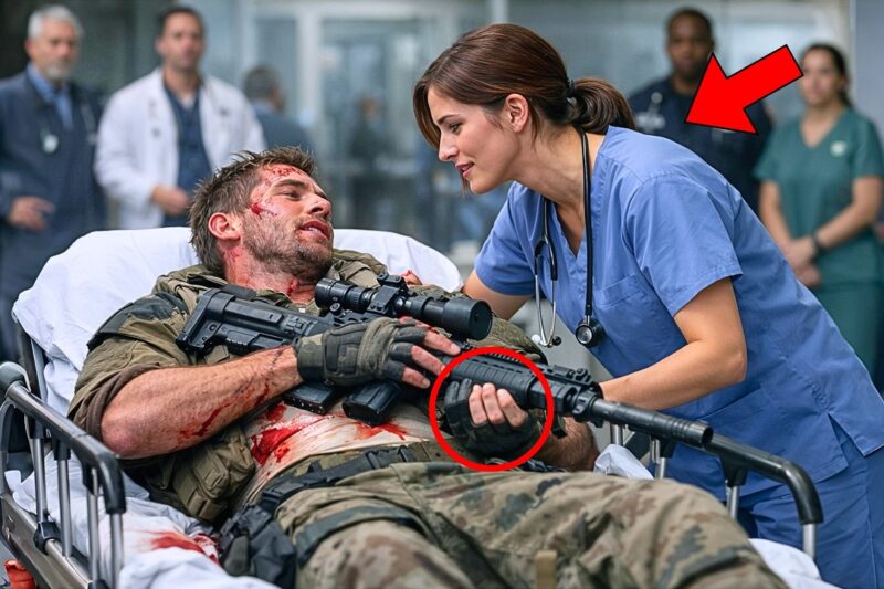 A Decorated SEAL Sniper Was Minutes From Death as Every Doctor Gave Up Hope — But When the Quiet New Nurse Stepped Into the Room, Whispered His Forgotten Call Sign, and Revealed the Secret They Shared From a Mission No One Knew About, the Entire Military Hospital Froze in Silence as One Hidden Truth Changed Everything They Thought They Knew About Him, Her, and the Night That Nearly Buried Them Both.