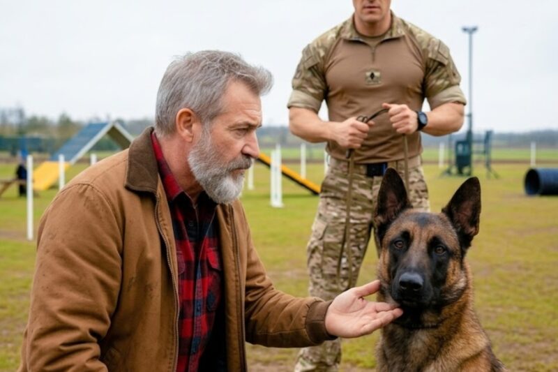 A Dangerous K9 Ignored Every Handler—Until the Homeless Veteran Revealed Who He Really Was