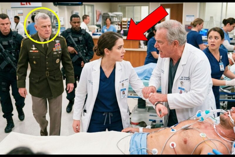 They Kicked the Young Doctor Out of the Emergency Room, Laughing That She Was Too Young, Too Quiet, and Too Inexperienced to Handle a Military Crisis — But Their Arrogance Turned Into Panic When a Four-Star General Stormed Through the Doors, Silenced Everyone With One Command, and Declared, “She’s in Charge Now!” Because the Woman They Had Humiliated Wasn’t Just a Rookie Doctor — She Was the Only Person Who Knew the Truth Behind the Mission, the Patient, and the Secret That Could Change Everything That Night