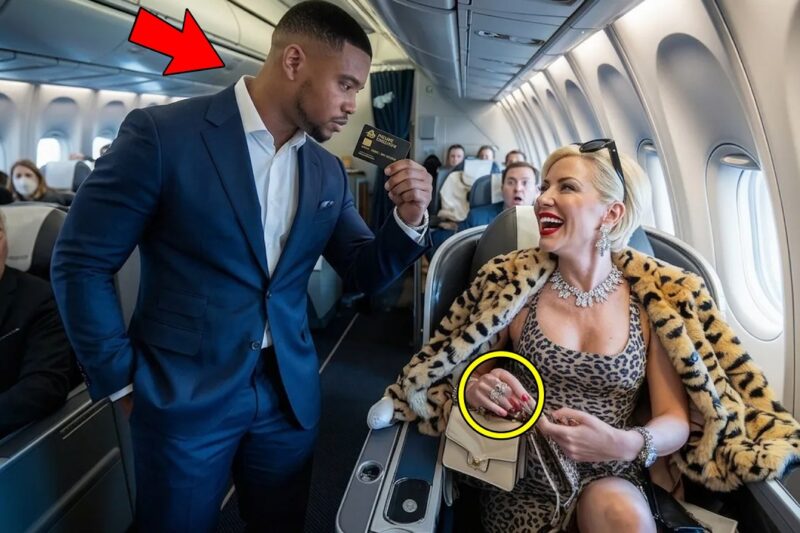 White Woman Snatched Black CEO’s Seat — Then Froze When He Said: “I Own This Airline”