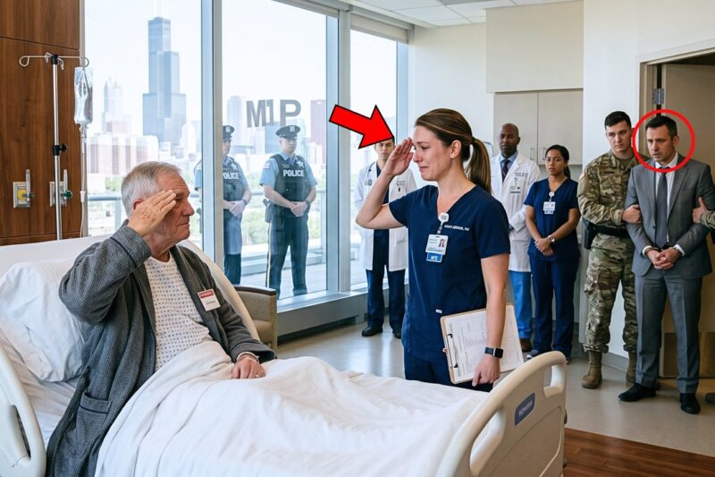When the arrogant surgeon loudly dismissed the unassuming ER nurse, insisting she was “not qualified” and should leave immediately, the entire emergency room fell into tense silence, unaware that outside the hospital, elite military helicopters were slicing through the sky. Within moments, a top general strode into the ward, flanked by decorated officers, saluted her, and declared she was in command of the critical operation that could decide countless lives, leaving the surgeon stunned and speechless as everyone witnessed the shocking reversal of power and the revelation that the nurse everyone underestimated was, in fact, a highly trained and legendary battlefield medic.
