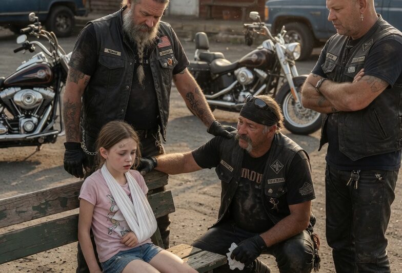 When a terrified teenage girl screamed for help as she was being hurt, the scene was chaotic and terrifying, leaving everyone frozen in fear, unsure what to do. But then the unthinkable happened: a group of Hells Angels bikers, notorious for their fierce reputations, stepped in—not with violence, but with compassion, protecting her from further harm. They offered warmth, reassurance, and a safe place, shocking onlookers who expected chaos but instead witnessed an act of humanity. What followed left the entire community speechless, as these unlikely heroes went beyond their rough exteriors to provide the care, shelter, and hope that the frightened teen so desperately needed.