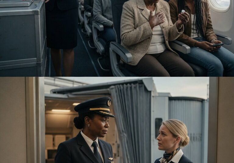 The Flight Attendant Refused to Give My Family Water. The Captain Was Waiting for Her After Landing.