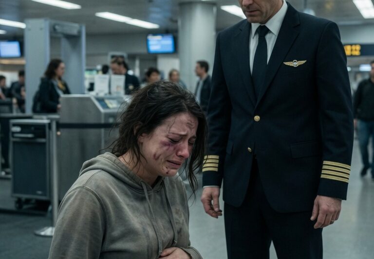 A Pregnant Passenger in an Old Hoodie Was Denied Boarding—Until the Captain Noticed What Everyone Else Missed.