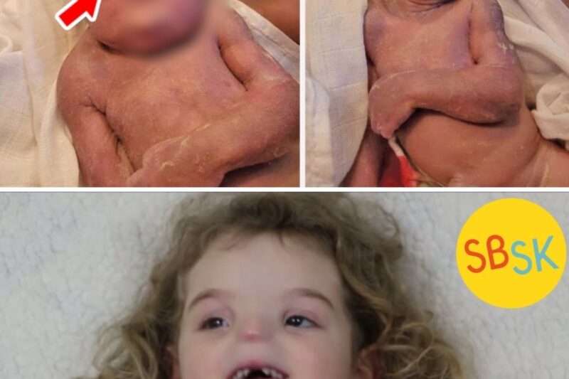 A Baby Was Born Without Nostrils — You Won’t Believe What She Looks Like Today.
