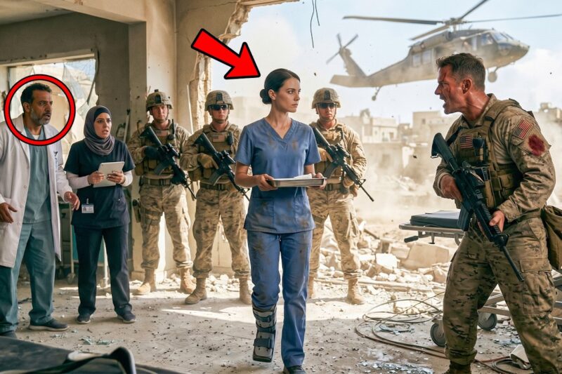 They Told the Limping Nurse to Stay Back, Mocking Her as Too Weak to Handle the Chaos — Until Four Marine Helicopters Thundered Onto the Hospital Roof, Elite Officers Rushed Through the Doors Demanding “Angel Six,” and the Entire ER Fell Silent as the Woman They Had Dismissed Straightened Her Back, Revealed the Codename From Her Secret Battlefield Past, and Stepped Into a Crisis That No Doctor in the Room Was Brave Enough to Face, Turning Every Cruel Whisper Into a Moment of Shock, Respect, and Unforgettable Redemption