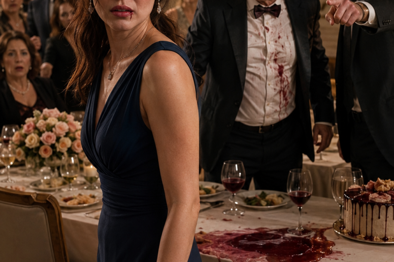 I Accidentally Spilled Wine on My Father-in-Law at Dinner—He Humiliated Me in Front of the Whole Family, Then Struck Me While Everyone Went Silent. But the Worst Betrayal Came When My Husband Looked Me in the Eye and Said, “Apologize or Leave.” So I Chose Myself, Walked Out That Door With Nothing but My Dignity, and Days Later They Realized the Woman They Threw Away Was the Only One Holding Their Family Together.