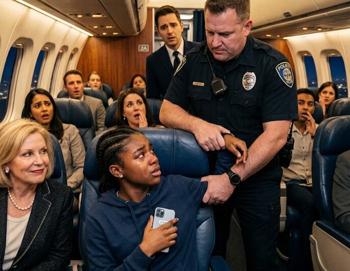 Cop Tries to Remove Black Teen from First Class, Her CEO Dad’s Call Cancels the Flight!