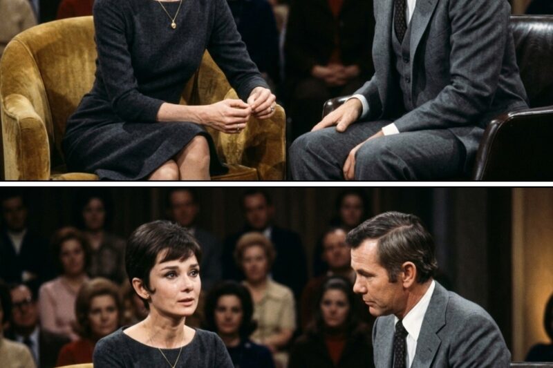Audrey Hepburn had never said it in 40 years — Johnny Carson asked 3 words and everything came out