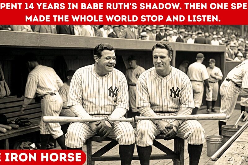 Facing Death When He Said It: “I Consider Myself the Luckiest Man on the Face of the Earth.”