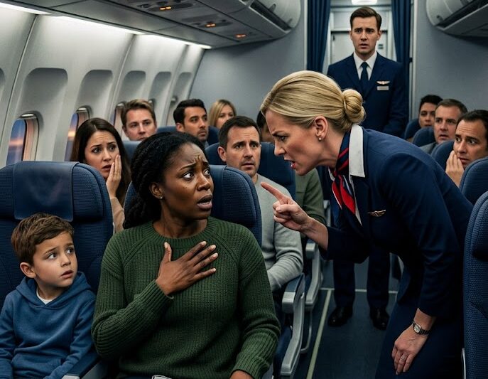Flight Attendant Slaps Black Mom — CEO Husband Fires the Entire Crew Minutes Later