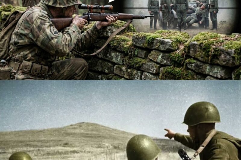 They Laughed At His Rusted Scope — Until He Dropped 6 German Officers At 800 Yards