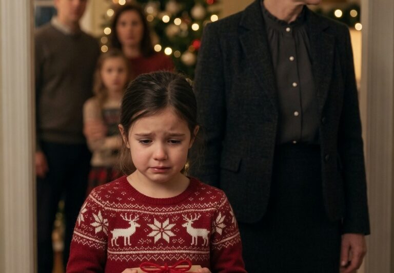 “Children from mommy’s cheating don’t get to call me Grandma,” my mother-in-law spat at my 6-year-old, her words sharp and unforgiving, leaving the little girl stunned and heartbroken, tears welling up as the room froze in awkward silence, a moment that exposed a toxic family divide, crushed innocence, and left a lasting scar that would shadow every holiday, birthday, and family gathering for years to come.