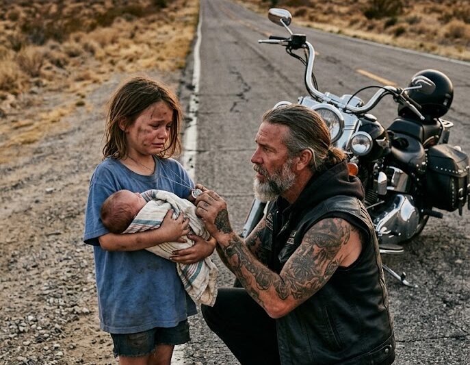 A Crying Child Made Him Brake Hard — What the Biker Revealed Changed Everything