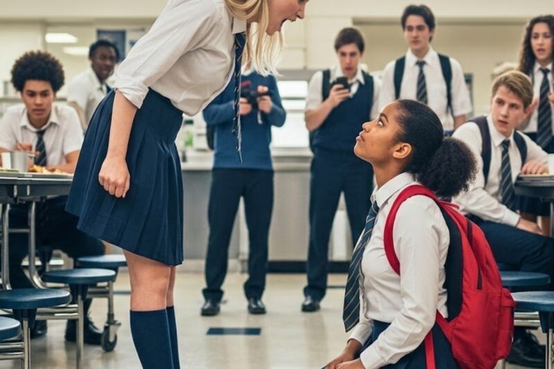 They Humiliated the Quiet Black Girl in the Cafeteria—Then Her Hidden Fighting Skills Shocked Everyone