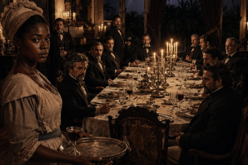 The Banquet of the Eleven Farmers: On a Stormy Night in Pernambuco, 1873, Eleven Powerful Landowners Entered an Old Sobrado for a Secret Dinner — But Before Dawn, the Candles Were Still Burning, the Table Remained Set, and the Silence Inside the Mansion Hid a Mystery So Disturbing That the Entire Village Refused to Speak of What Happened There for Generations