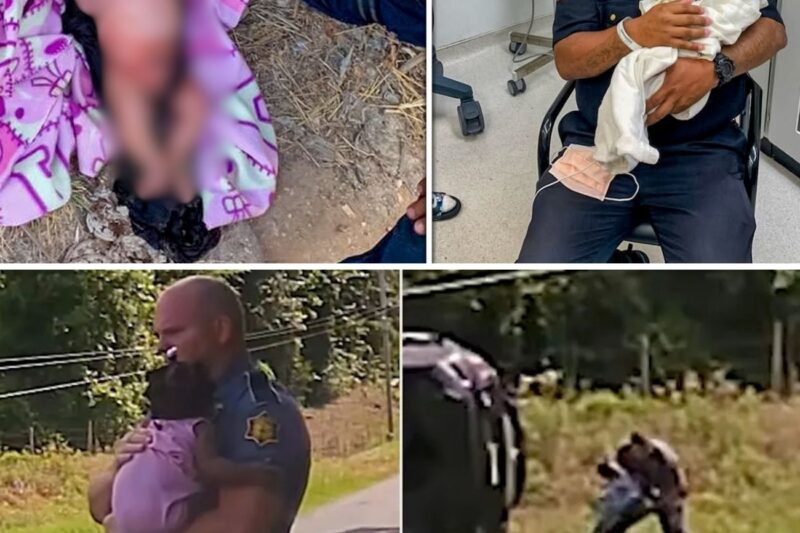 A policeman finds an abandoned child on the street. What he does is impressive