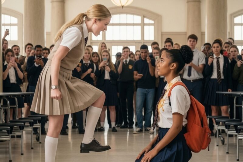 They Humiliated the Quiet Black Girl in the Cafeteria—Then Her Hidden Fighting Skills Shocked Everyone