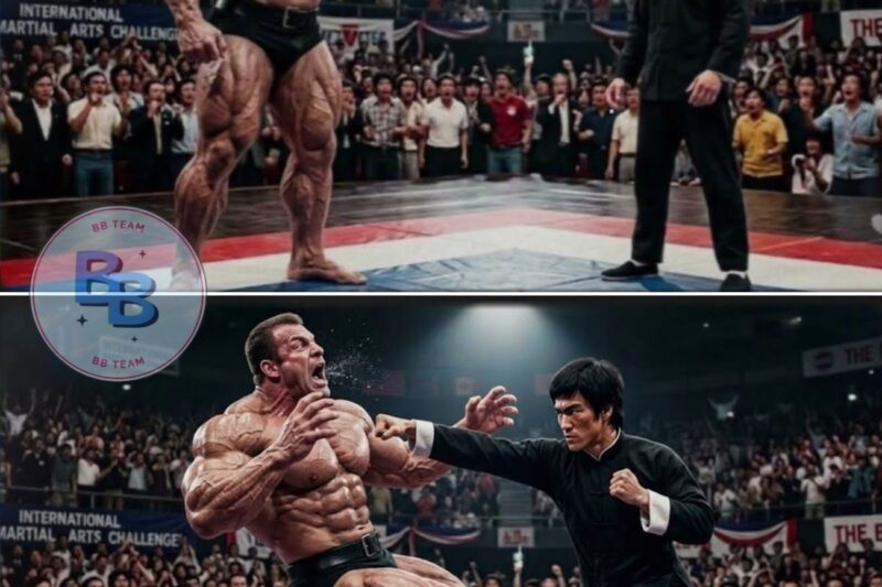 210KG Fighter Stormed the Stage to Expose Bruce Lee — Seconds Later, the Entire Arena Fell Silent