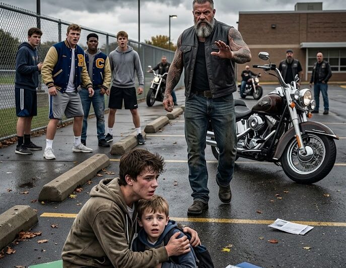 Bullied Kid Gets Unexpected Justice When Hells Angels Bikers Show Up