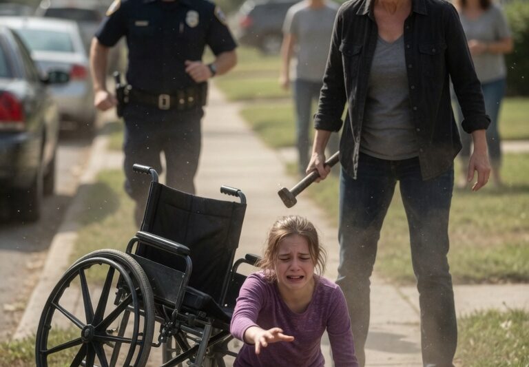 HOA Karen Tries to Intimidate My Disabled Daughter During a Property Argument—Unaware I’m a Police Officer Who Has Been Documenting Every Incident, and That This Moment Just Triggered a Full Legal Response