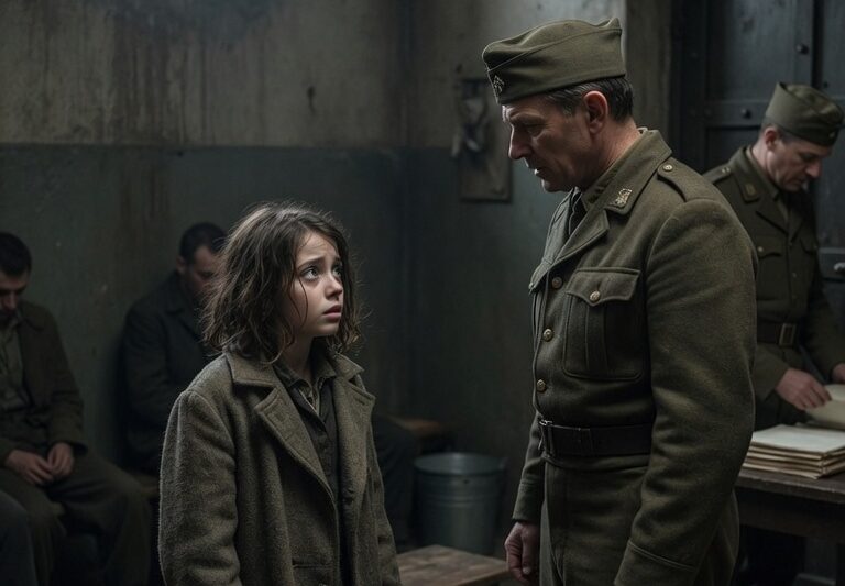 “This is going to hurt a little,” the German guards told the young girls who had just arrived.