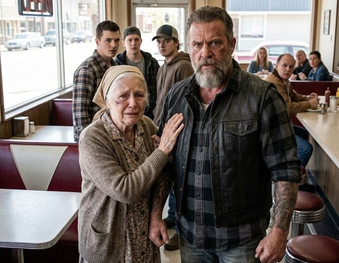 “Who Did This?” Hells Angels Son Roared When Seeing His Mom Being Attacked—What He Did Next…