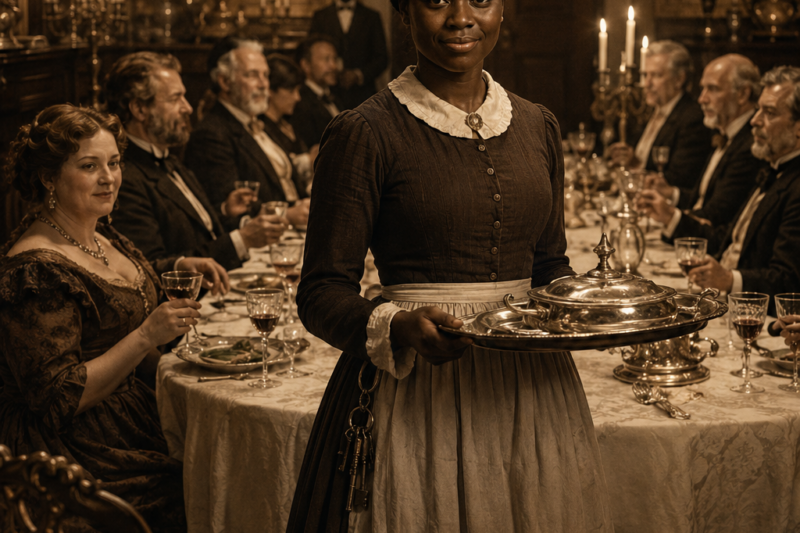 The Slave Who Served Dinner with a Smile—And Destroyed Everything by Morning, 1854