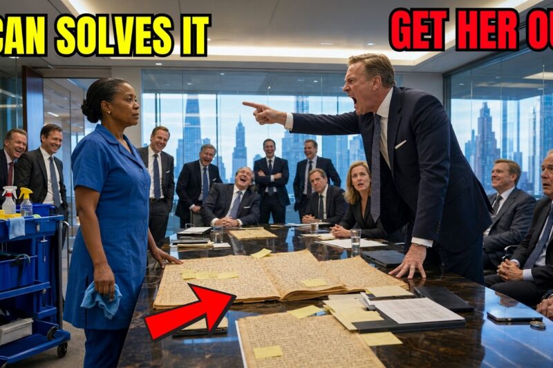 CEO Offers $10M to Decode His Father’s Will — Black Cleaner Whispers the Answer No One Expected