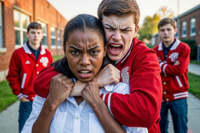 Bullies Choke Black Girl At School, Unaware She’s A Deadly MMA Fighter