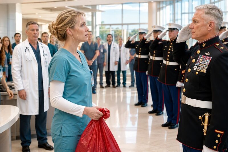 The ICU Nurse They Mocked — Until Marines Entered and Saluted the Hidden Staff Sergeant 