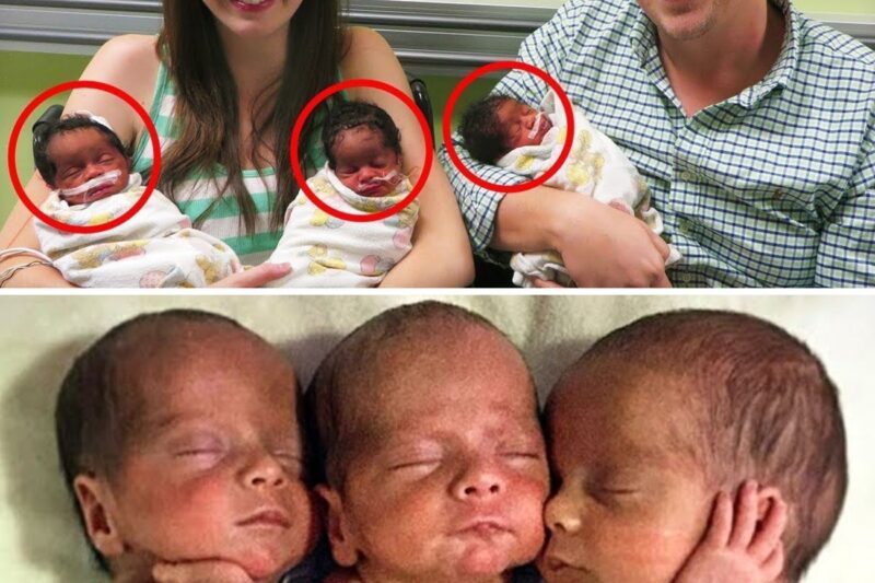 Mom Gives Birth To Triplets, Realizes Their Faces Are Too Familiar To Hide