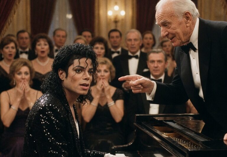 A Famous Pianist Asked Michael Jackson to Sit Down and Play the Piano as a Joke, Thinking the King of Pop Would Smile, Refuse, and Let the Room Laugh It Off — But Michael Slowly Walked Toward the Keys, Sat in Complete Silence, and Placed His Fingers on the Piano With a Calm Confidence No One Expected, and What Happened Next Changed the Mood Instantly, Because the First Notes Filled the Room Like a Secret No One Was Supposed to Hear, Leaving the Pianist Frozen, the Guests Speechless, and Everyone Realizing They Had Just Witnessed a Side of Michael Jackson They Never Imagined.
