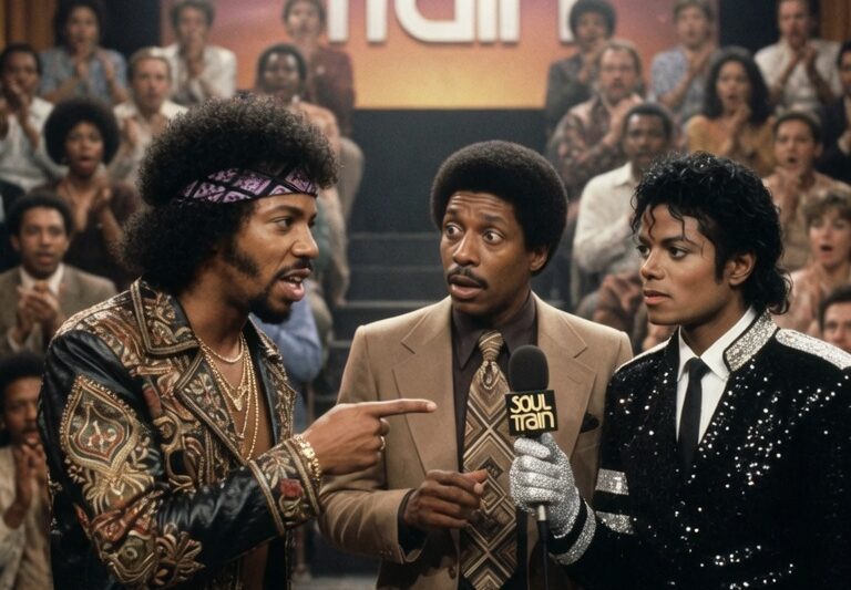 Rick James Mocked Michael Jackson’s “Pop Music” Backstage at Soul Train, Thinking the Young Star Would Stay Quiet, Smile Politely, and Let the Room Laugh at Him — But Michael Didn’t Argue, Didn’t Raise His Voice, and Didn’t Need to Defend Himself With Words; Instead, he stepped under the lights with a calm look in his eyes, waited for the music to hit, and delivered a performance so smooth, fearless, and unforgettable that nearly 300 people in the studio fell silent, Rick’s smile disappeared, and everyone realized Michael had just answered the insult in the most powerful way possible.