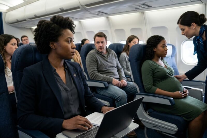 An Arrogant Billionaire Slapped a Pregnant Woman on My Flight—So I Destroyed His Entire Empire