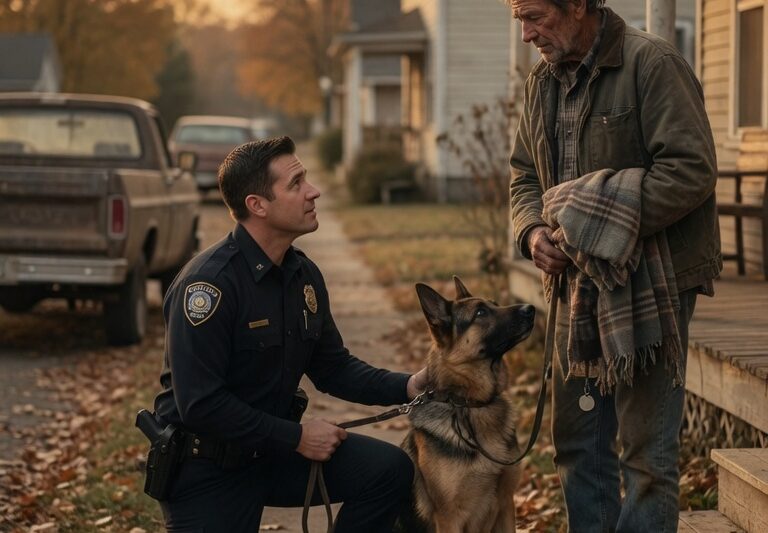 Officer Bought a German Shepherd from a Veteran for Only $20—What Happened Next Was Pure Emotion