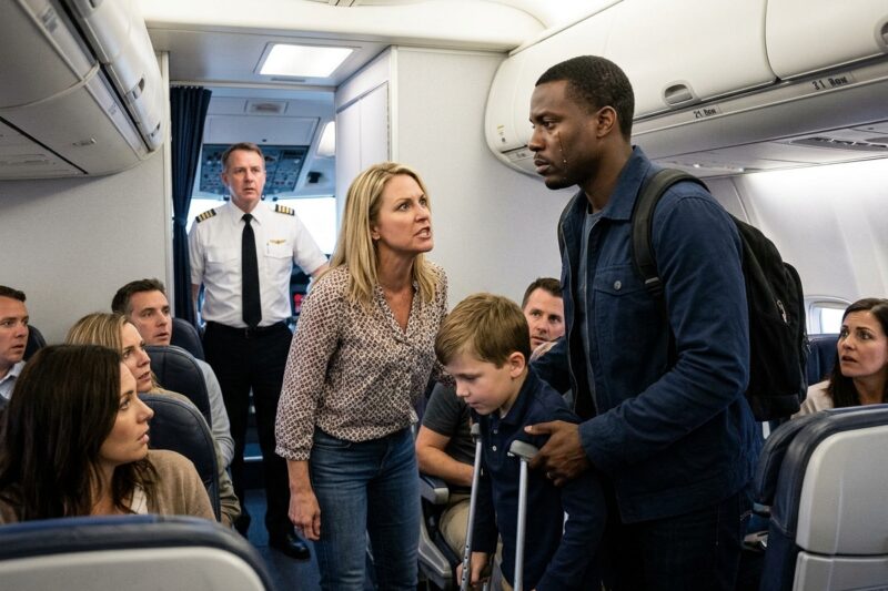 He Spit in My Face on a Crowded Flight—But My Quiet Response Made the Captain Freeze in Terror