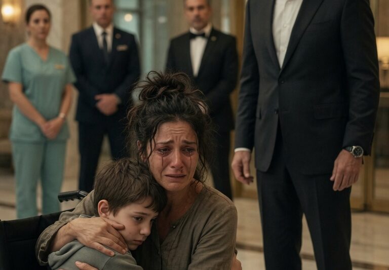 A Wealthy Man Watches a Mother Lose Hope Saving Her Son — What He Does Next Shocks the Crowd
