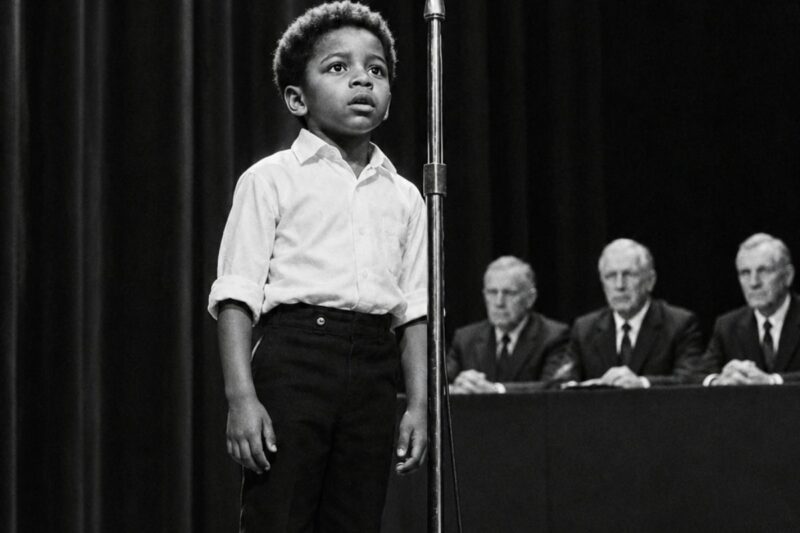 Michael Jackson Age 5 Could Barely Reach The Mic – What Happened Next Made Judges Stand Up 